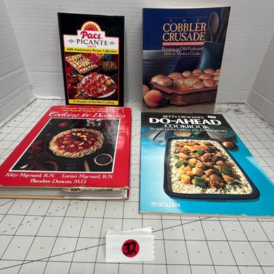 Betty Crockers Do Ahead Cookbook Recipes For Freezer And Refrigerator, Cooking For Diabetics, The Cobbler Crusade, Pace Picante Sauce