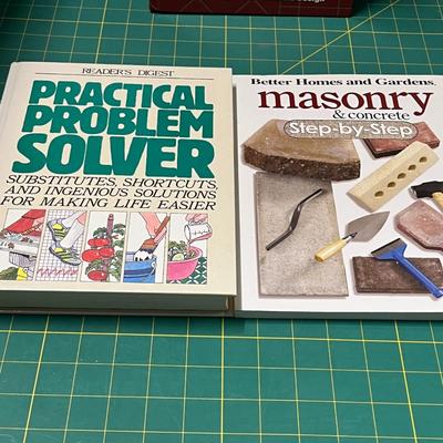 Tiling 1-2-3, Better Homes And Gardens Masonry And Concrete, Reader's Digest Practical Problem Solver