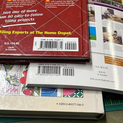 Tiling 1-2-3, Better Homes And Gardens Masonry And Concrete, Reader's Digest Practical Problem Solver