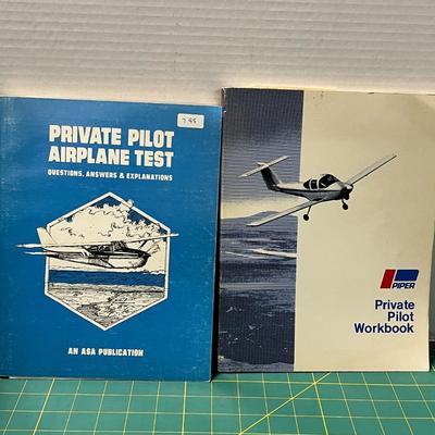 Piper Tomahawk Information Manual, Private Pilot Videograms, Piper Private Pilo Workbook, Private Pilot Airplane Test