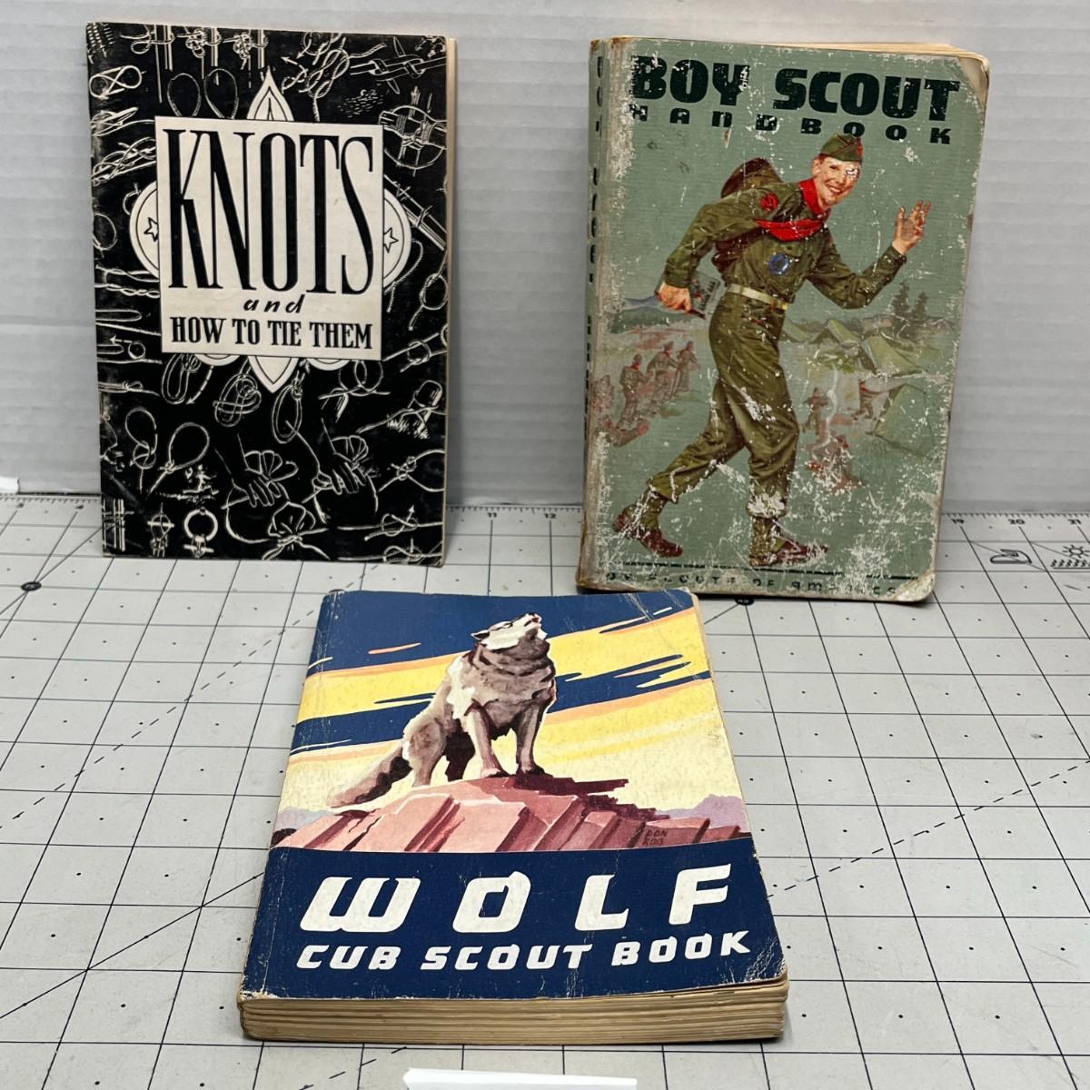 Wolf Cub Scout Book, Boy Scout Handbook, Knots And How To Tie Them ...