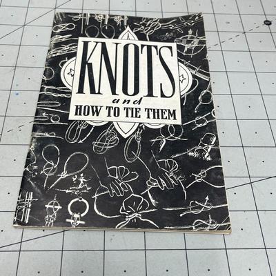 Wolf Cub Scout Book, Boy Scout Handbook, Knots And How To Tie Them