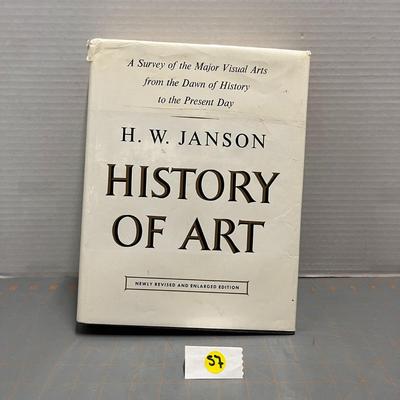 H.w. Janson History Of Art 1970 Survey Of Major Visual Arts From Dawn Of History