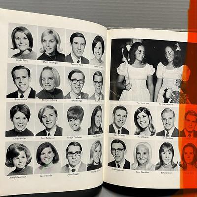 1968 La Canada High School Yearbook "omega" La Canada Ca