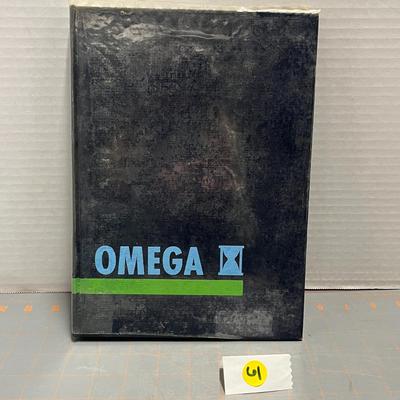 1968 La Canada High School Yearbook "omega" La Canada Ca