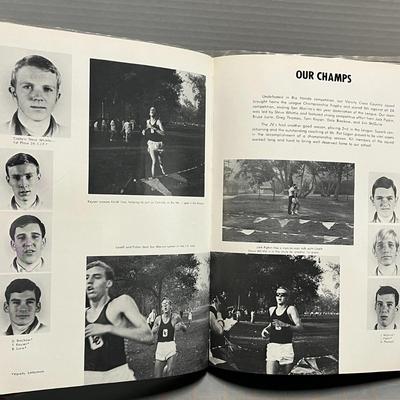 1968 La Canada High School Yearbook "omega" La Canada Ca