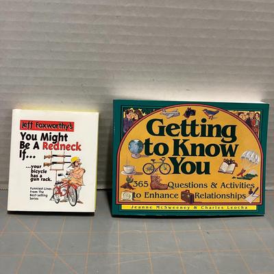 If. Volume 1 Questions For The Game Of Life, The Book Of Questions, Getting To Know You, You Might Be A Redneck Jeff Foxworthy...