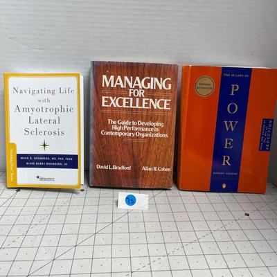 Navigating Life With Amyotrophic Lateral Sclerosis, Managing For Excellence & The 48 Laws Of Power