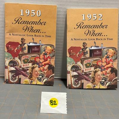 Remember When... A Nostalgic Look Back In Time - 1950 & 1952
