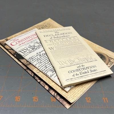 The Constitution Of The United States And The Declaration Of Independence & The Declaration Of Independence And The Constitution Of...