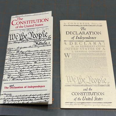 The Constitution Of The United States And The Declaration Of Independence & The Declaration Of Independence And The Constitution Of...