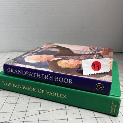 Grandfather's Book (old Fashioned Fun For The Family) & The Big Book Of Fables