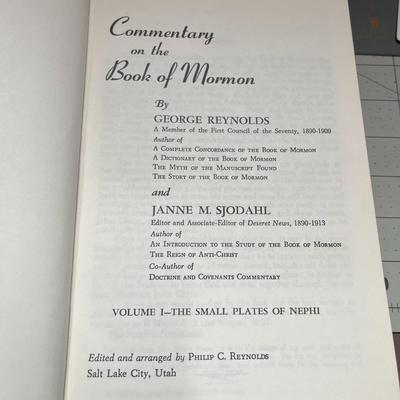 Commentary On The Book Of Mormon The Smaller Plates Of Nephi