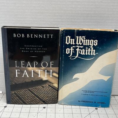 The Truth Of Faith, Sustaining And Defending The Faith, Bob Bennett Leap Of Faith & On Wings Of Faith By Frederick W Babbel
