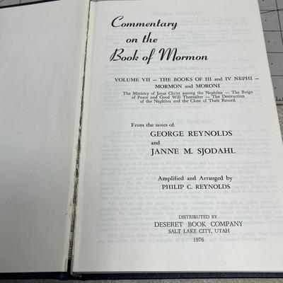 The Book Of Marmon An Account Written By The Hand Of Mormon & Commentary On The Book Of Mormon Vol Vii - The Books Of Iii And Iv...