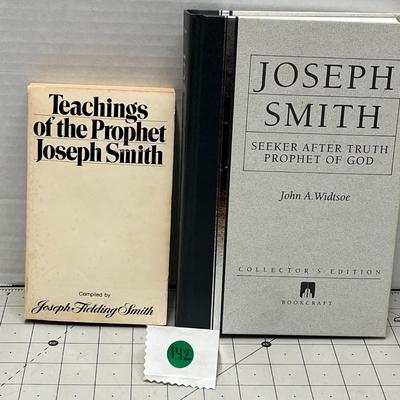 Teachings Of The Prophet Joseph Smith & Joseph Smith Seeker After Truth Prophet Of God By John A. Widtsoe