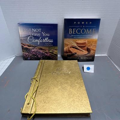 I Will Not Leave You Comfortless (finding Peace In Times Of Grief) Power To Become By David A. Bednar & Better Than Gold By Clinton...