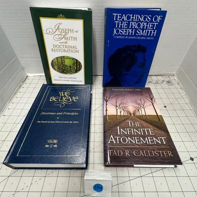 Joseph Smith The Doctrinal Restoration, Teachings Joseph Smith, We Believe Doctrines And Principles & The Infinite Atonement By Tad...