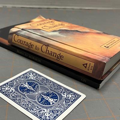 Courage To Change - One Day At A Time In Al-anon Ii & Mafia To Mormon By Mario Facione