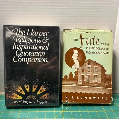 The Harper Religious And Inspirational Quotation Companion By Margaret Pepper, The Fate Of The Persecutors Of The Prophet Joseph Smith By...