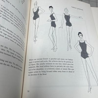 Usborne Guide To Fashion Design - How Clothes Are Designed, Made And Sold & Fundamental Fashion Drawing By Romilda Dilley