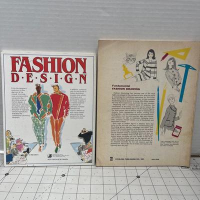 Usborne Guide To Fashion Design - How Clothes Are Designed, Made And Sold & Fundamental Fashion Drawing By Romilda Dilley