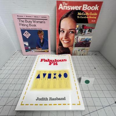 Fabulous Fit, The Answer Book: Mccall's Guide To Carefree Sewing, The Busy Woman's Fitting Book