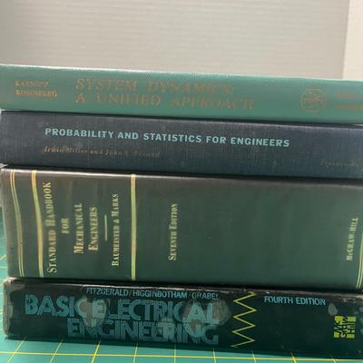 Standard Mandbook For Mechanical Engineers Ballister & Marks, Probability And Statistics For Engineers, Basic Electrical Engineering,...