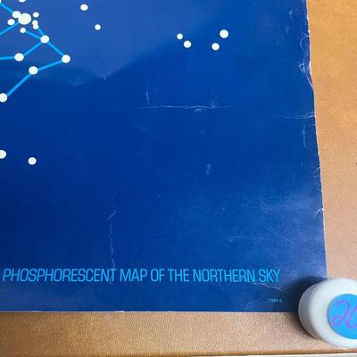 Phosphorescent Map Of The Northern Sky