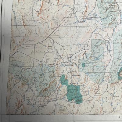 Relief Map Of Utah