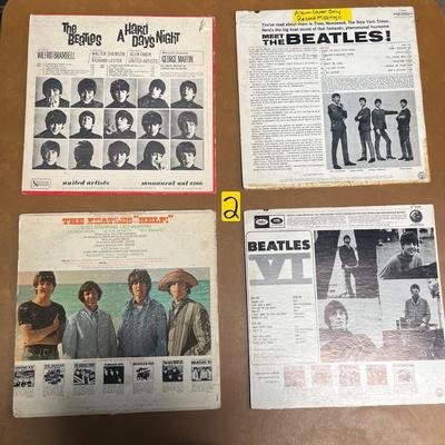 The Beatles – A Hard Day's Night, Meet The Beatles (Records Missing), & The Beatles (Original Motion Picture Soundtrack) &...