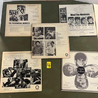 THE MONKEES - The Monkees Pisces, Aquarius, Capricorn & Jones Ltd, More Of The Monkees, The Monkees, The Monkees Headquarters LP & The...