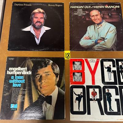 Kenny Rogers – Daytime Friends, Henry Mancini ‎– Hangin' Out, Engelbert Humperdinck – A Man Without Love & George Hamilton – By George