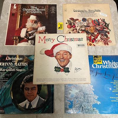 First Christmas Records For Children, Christmas Percy Faith, Christmas With The RayConniff Singers, White Christmas & Merry Christmas...