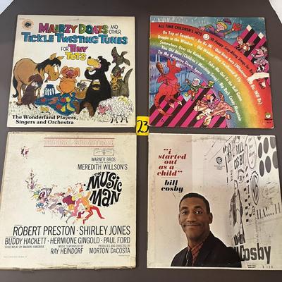 The Wonderland Players, Singers And Orchestra, All Time Children's Hits, The Music Man, Bill Cosby