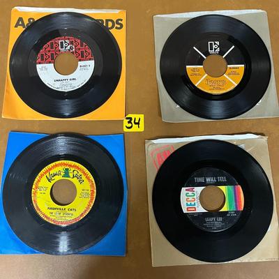 The Doors People Are Strange/Unhappy Gilr , The Doors Touch Me/Wild Child , The Lovin Spoonful Nashville Cats & Leapy Lee Little...