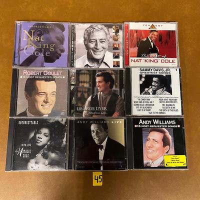 Unforgettable Nat King Cole, The Ultimate Tony Bennett, The Best Of Nat "King" Cole, Robert Goulet:16 Most Requested Songs,...