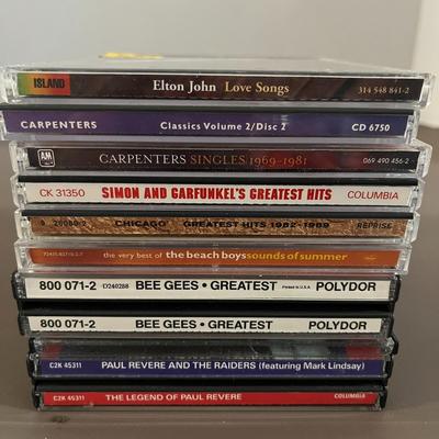 Elton John Carpenters Classics, Carpenters Singles, Simon & Garfunkel's , Chicago The Beach Boys Bee Gees The Monkees, Paul...