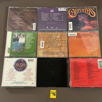 Elton John Carpenters Classics, Carpenters Singles, Simon & Garfunkel's , Chicago The Beach Boys Bee Gees The Monkees, Paul...