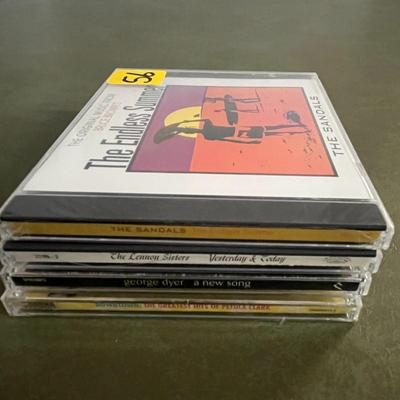 The Sandals The Endless Summer, The Lennon Sisters Yesterday & Today, George Dyer A New Song & Downtown The Greatest Hits of...