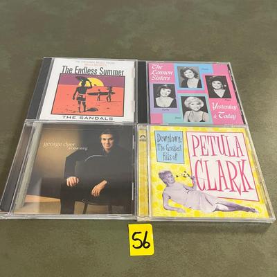 The Sandals The Endless Summer, The Lennon Sisters Yesterday & Today, George Dyer A New Song & Downtown The Greatest Hits of...