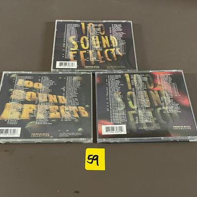 Premium Music Collection 100 Sound Effects Vol 3, 4 & 5