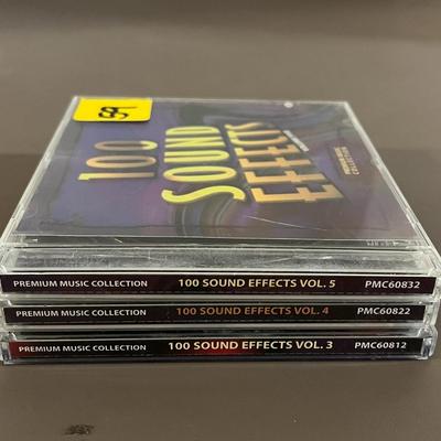 Premium Music Collection 100 Sound Effects Vol 3, 4 & 5