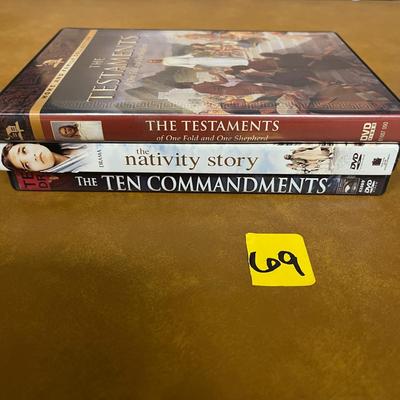 The Testaments Of One Fold And One Shepherd, The Nativity Story & The Ten Commandments 