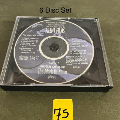 Silent films 6 Disk Set