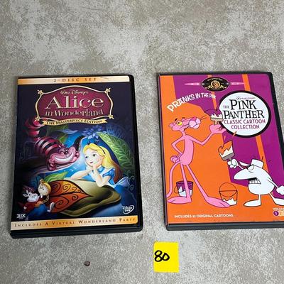 Alice in Wonderland (2 Disc Set) & The Pink Panther Pranks In The Pink