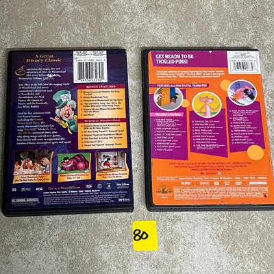 Alice in Wonderland (2 Disc Set) & The Pink Panther Pranks In The Pink