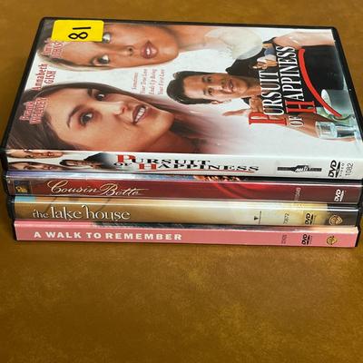 Pursuit Of Happiness, Cousin Bette, The Lake House & A Walk To Remember