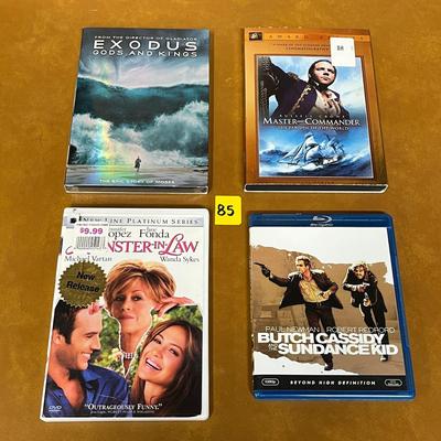 Exodus Gods And Kings, Master And Commander Law & Butch Cassidy And The Sundance Kid