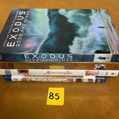 Exodus Gods And Kings, Master And Commander Law & Butch Cassidy And The Sundance Kid